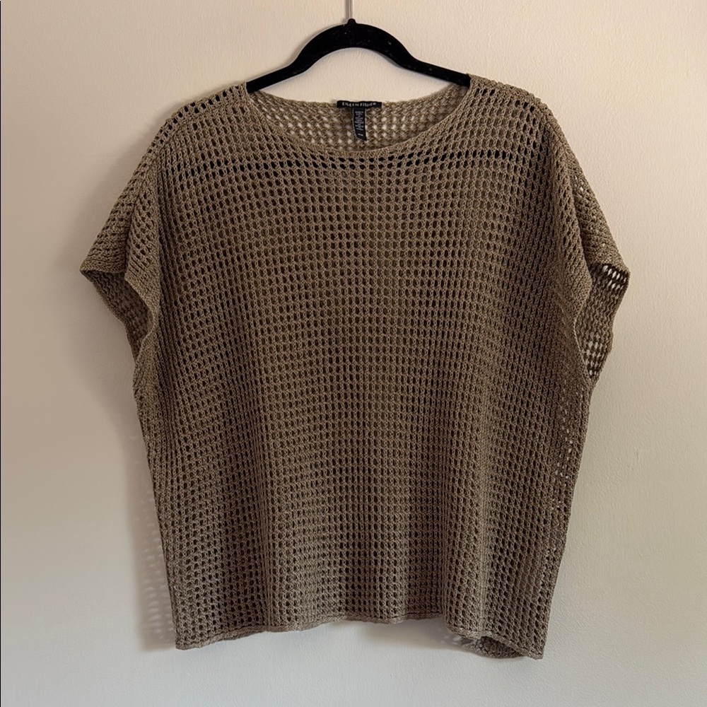 Eileen Fisher linen box top Size Medium- BNWOT